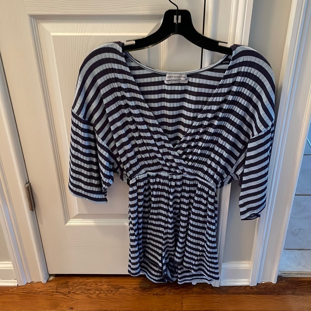 Urban Outfitters Striped Romper
